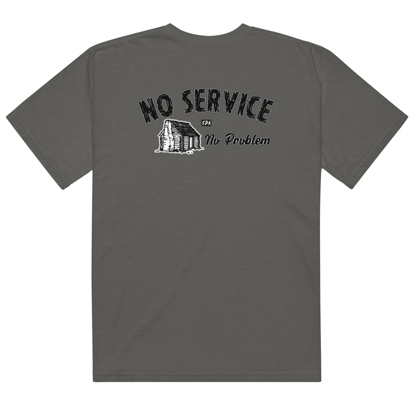 NO SERVICE Unisex heavyweight tee