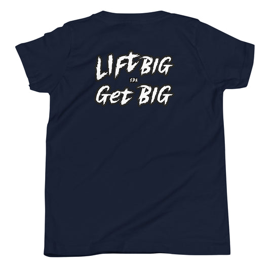 LIFT BIG GET BIG Youth Short Sleeve Tee